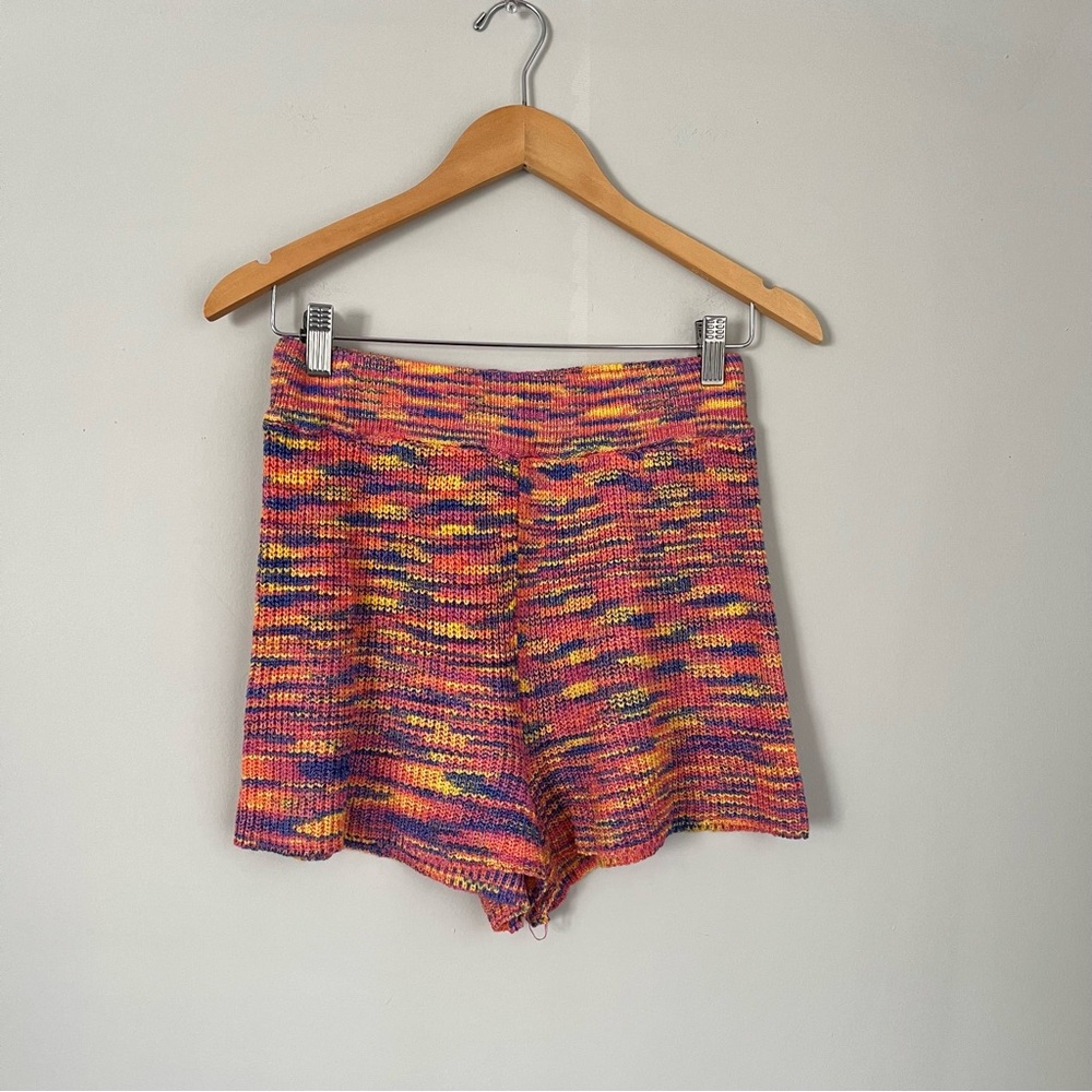 Dee Elly Multicolored High Rise Knit Shorts Size XS
